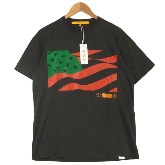 ユニオントウキョウ 20M1100070700102 Stop Killing Us tee メッセージプリント 半袖 Tシャツ グレー系 L【新古品】【未使用】【中古】