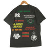ユニオントウキョウ 20M1100070700102 Stop Killing Us tee メッセージプリント 半袖 Tシャツ グレー系 L【新古品】【未使用】【中古】