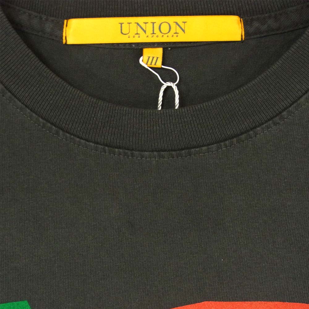 ユニオントウキョウ 20M1100070700102 Stop Killing Us tee メッセージプリント 半袖 Tシャツ グレー系 L【新古品】【未使用】【中古】