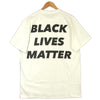 ユニオントウキョウ 20M1100070700202 BLACK LIVES MATTER T-SHIRT メッセージ プリント Tシャツ ホワイト系 L【新古品】【未使用】【中古】
