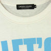 UNDERCOVER アンダーカバー UCX7806 ローズ 英字 プリント 半袖 Tシャツ ホワイト系 L【新古品】【未使用】【中古】