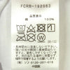 F.C.R.B. エフシーアールビー FCRB-192063 19AW BIG LOGO SUPPORTER TEE ビッグロゴ サポーター 半袖 Tシャツ ホワイト系 L【新古品】【未使用】【中古】