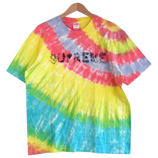Supreme シュプリーム 未使用品 20SS Tie-Dye Morph Tee タイダイ モーフ Tシャツ マルチカラー系 M【中古】