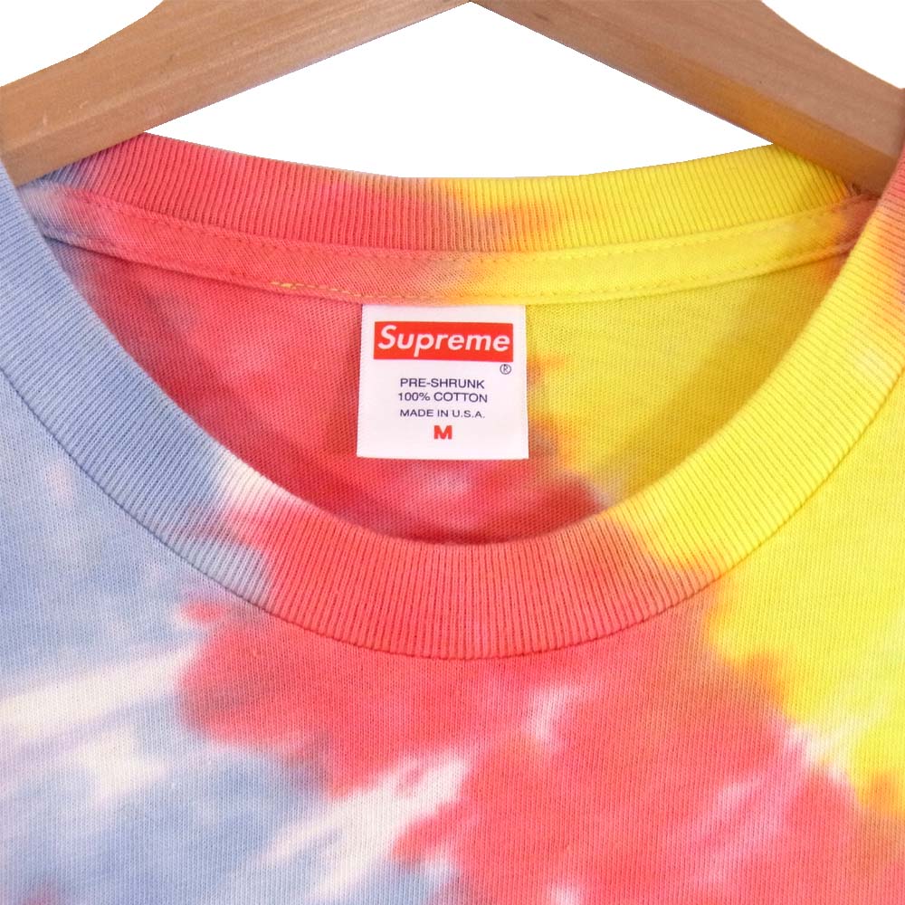 Supreme シュプリーム 未使用品 20SS Tie-Dye Morph Tee タイダイ モーフ Tシャツ マルチカラー系 M【中古】