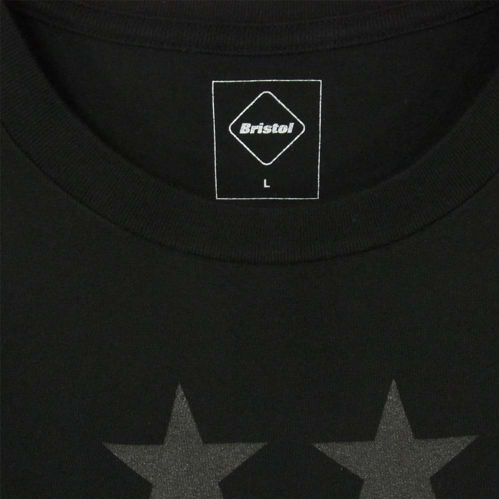 F.C.R.B. エフシーアールビー FCRB-192065 19AW EMBLEM TEE エンブレム 半袖 Tシャツ ブラック系 L【新古品】【未使用】【中古】