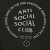 FRAGMENT DESIGN フラグメントデザイン アンチソーシャル ANTI SOCIAL SOCIAL CLUB コンクリートジャングル Concrete Jungle LOGO TEE T-SHIRTS ロゴ 半袖 Tシャツ ブラック系 L【美品】【中古】