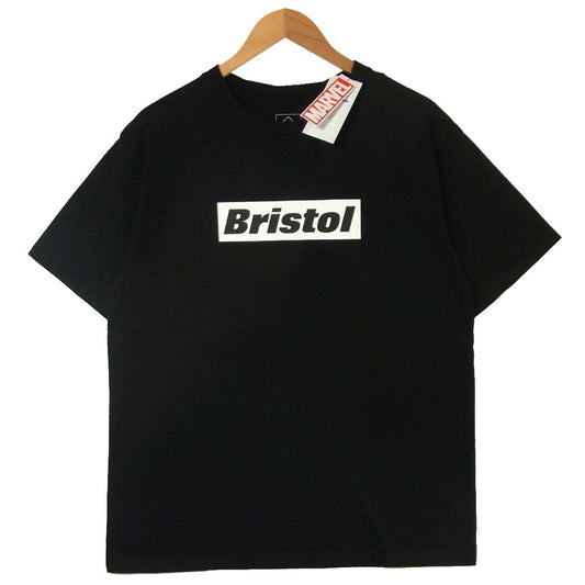 F.C.R.B. エフシーアールビー FCRB-200122 MARVEL SUPER HEROES TEE マーベル スーパーヒーロー Tシャツ ブラック系 L【新古品】【未使用】【中古】