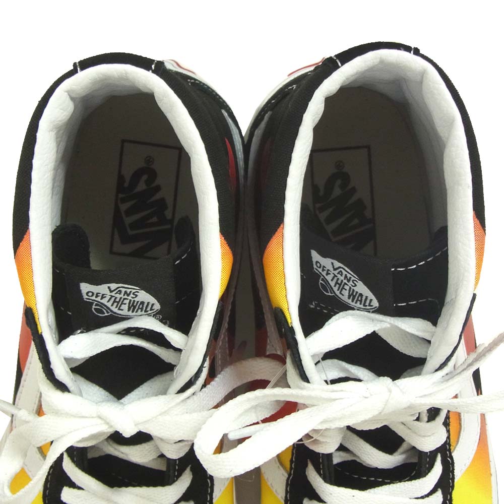 VANS バンズ VN0A2XBPHN 未使用品 Sk8-Hi Reissue Flame スケートハイ リイシュー フレイム ハイカットスニーカー ブラック系 27.5cm【新古品】【未使用】【中古】