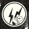 FRAGMENT DESIGN フラグメントデザイン PUM-20090-C ピーナッツ PEANUTS コンビニ THE CONVENI スヌーピー プリント 半袖 Tシャツ ホワイト系 L【美品】【中古】