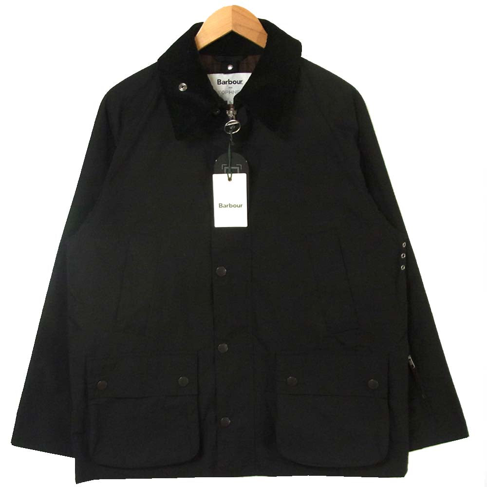 SOPHNET. ソフネット SOPH-202019 未使用品 バブアー Barbour 20AW BEDALE SL JACKET ビデイル ジャケット ブラック系 L【極上美品】【中古】