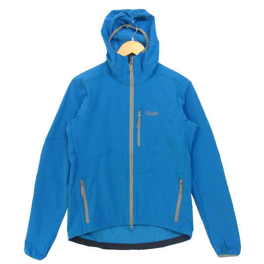 ティラック TRANGO HOOD JACKET トランゴ フード ライトブルー系 S【美品】【中古】