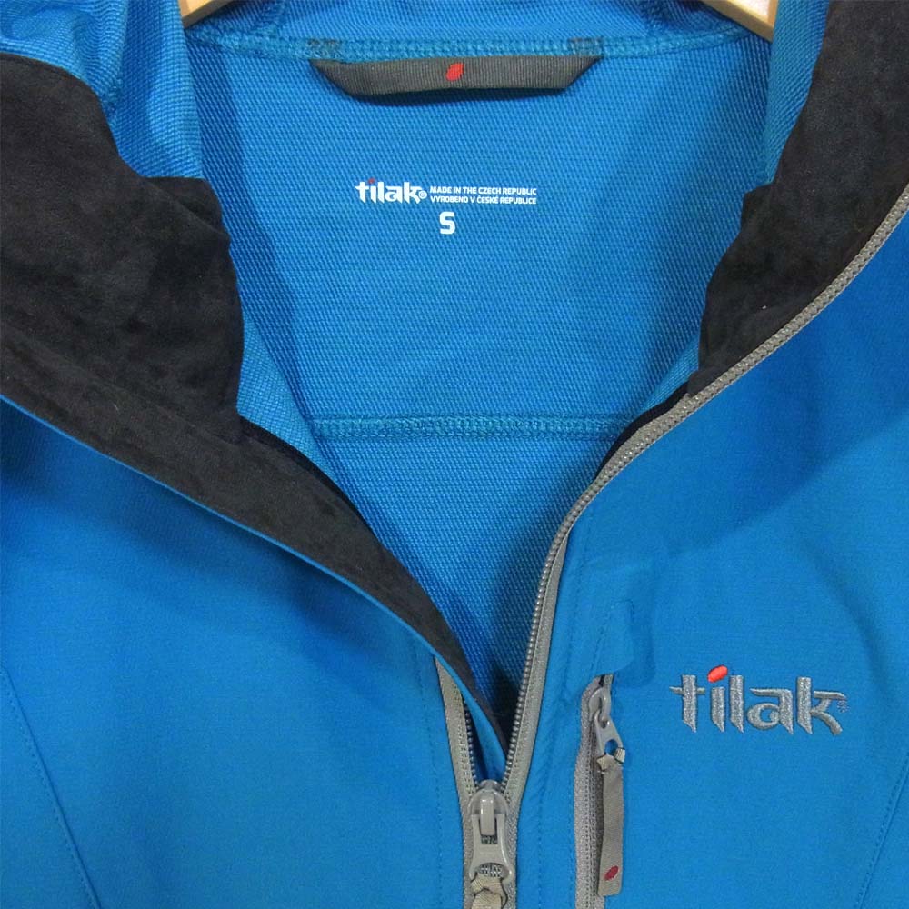 ティラック TRANGO HOOD JACKET トランゴ フード ライトブルー系 S【美品】【中古】