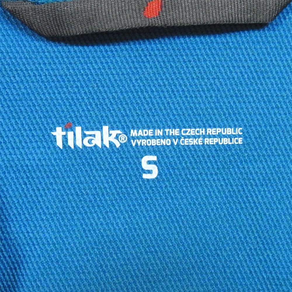 ティラック TRANGO HOOD JACKET トランゴ フード ライトブルー系 S【美品】【中古】