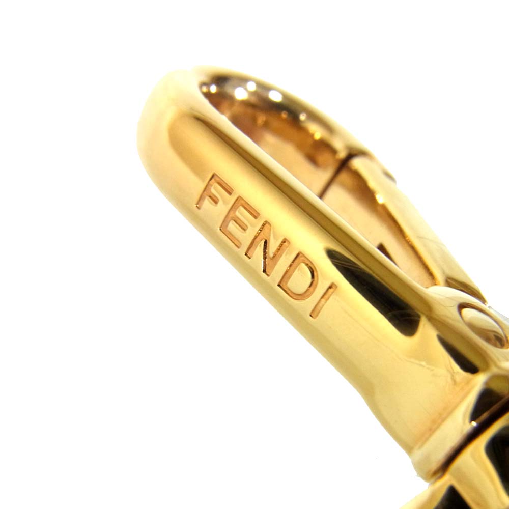 FENDI フェンディ ストラップユー ショルダー ストラップ ファー ブラウン系【中古】
