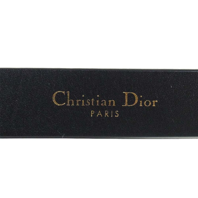 Christian Dior クリスチャンディオール Saddle Belt 80 ロゴ バックル