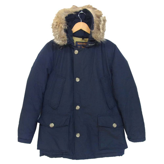 WOOLRICH ウールリッチ 1602160 国内正規品 ARCTIC PARKA ML アークティックパーカー ダウン ジャケット ネイビー系 S【中古】