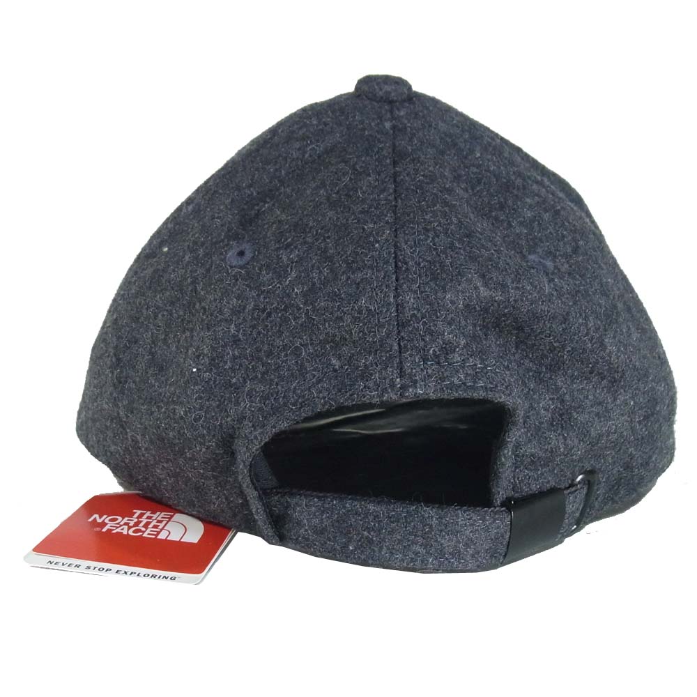 THE NORTH FACE ノースフェイス NN41616 Logo Flannel Cap TNF ロゴ フランネル キャップ チャコール系 F【新古品】【未使用】【中古】