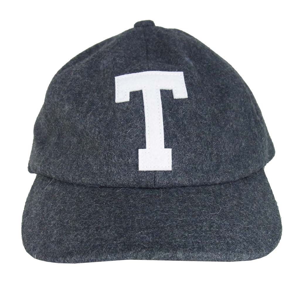 THE NORTH FACE ノースフェイス NN41616 Logo Flannel Cap TNF ロゴ フランネル キャップ チャコール系 F【新古品】【未使用】【中古】