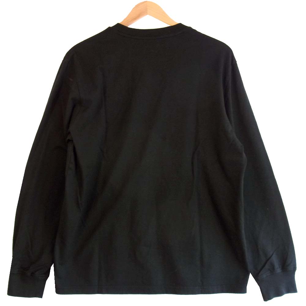Supreme シュプリーム Small Box Logo LS Tee スモール ボックスロゴ 長袖 Tシャツ ブラック系 S【極上美品】【中古】