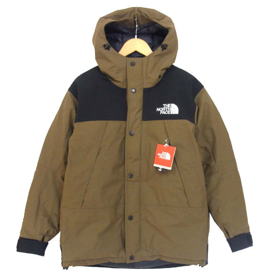 THE NORTH FACE ノースフェイス ND91837 Mountain Down Jacket マウンテン ダウン ジャケット BE ビーチグリーン ビーチグリーン M【新古品】【未使用】【中古】