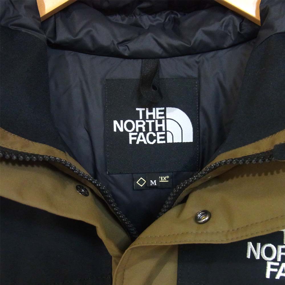 THE NORTH FACE ノースフェイス ND91837 Mountain Down Jacket マウンテン ダウン ジャケット BE ビーチグリーン ビーチグリーン M【新古品】【未使用】【中古】