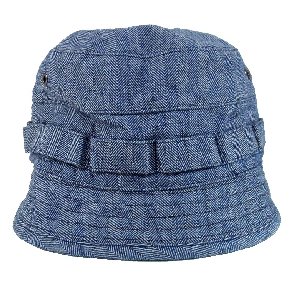 Stevenson Overall Co. スティーブンソンオーバーオール バケットハット ブルー系 59cm【中古】