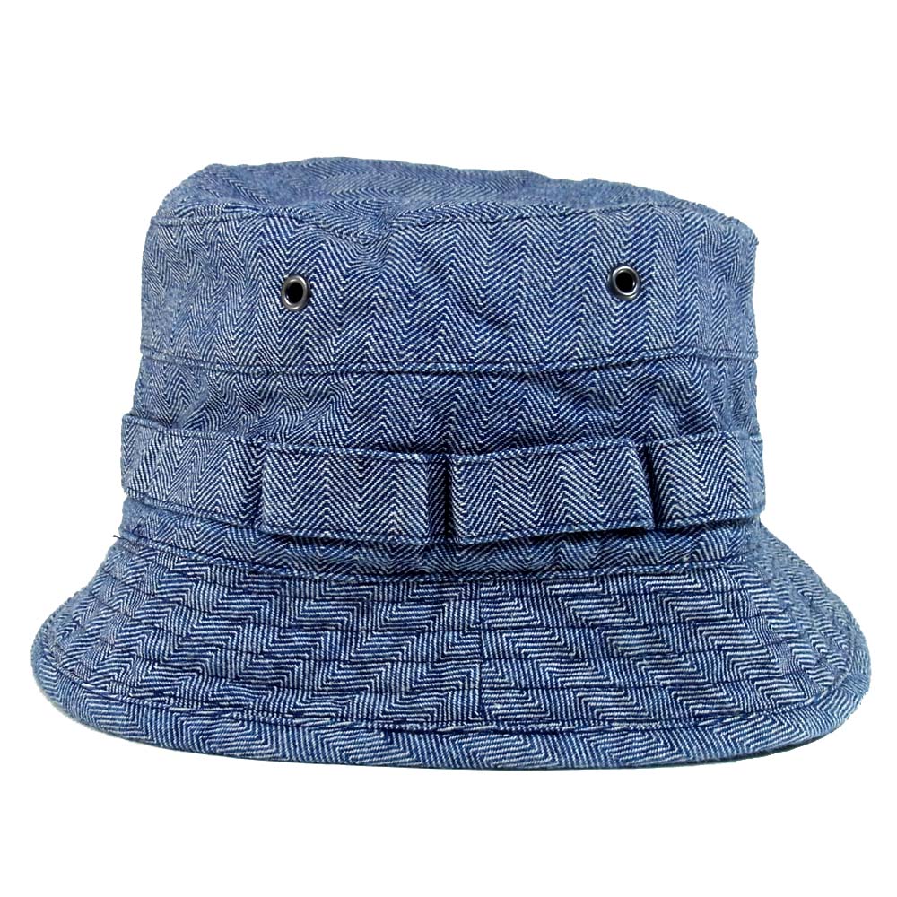 Stevenson Overall Co. スティーブンソンオーバーオール バケットハット ブルー系 59cm【中古】