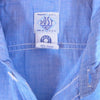 POST OVERALLS ポストオーバーオールズ 長袖シャツ インディゴブルー系 L【中古】