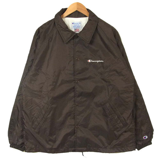 Champion チャンピオン C5-J602 COACH JACKET MADE IN USA コーチジャケット ナイロン ブラウン系【中古】