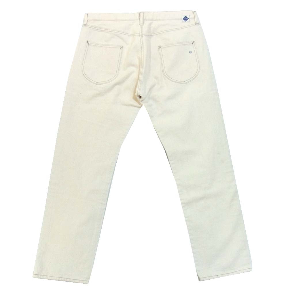 POST OVERALLS ポストオーバーオールズ ワークパンツ ボタンフライ ベージュ系 表記なし(36インチ相当)【中古】