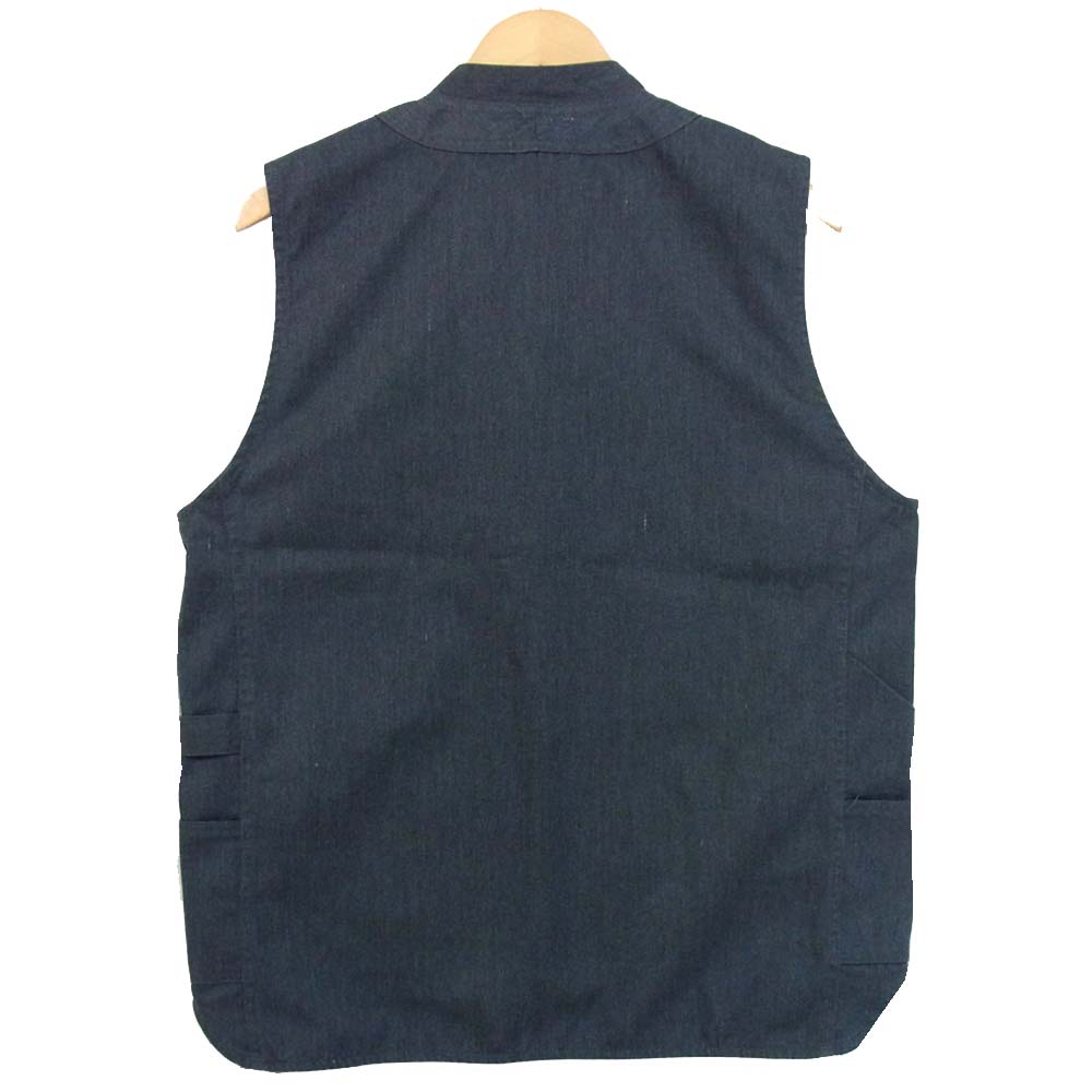 SASAFRAS ササフラス VASE WALL GARDENER VEST ガーデナー ベスト チャコール系【中古】