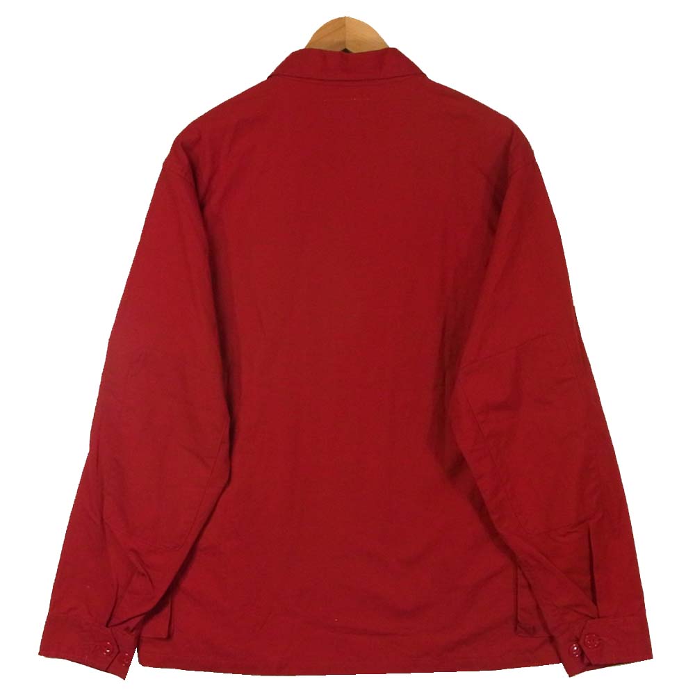SASAFRAS ササフラス G.D.U Jacket ジーディーユー 日本製 コットン ジャケット レッド系 L【中古】