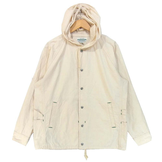 SASAFRAS ササフラス Gardener Bud Breaker ガーデナー バド ブレーカー マウンテンパーカー ベージュ系 L【中古】