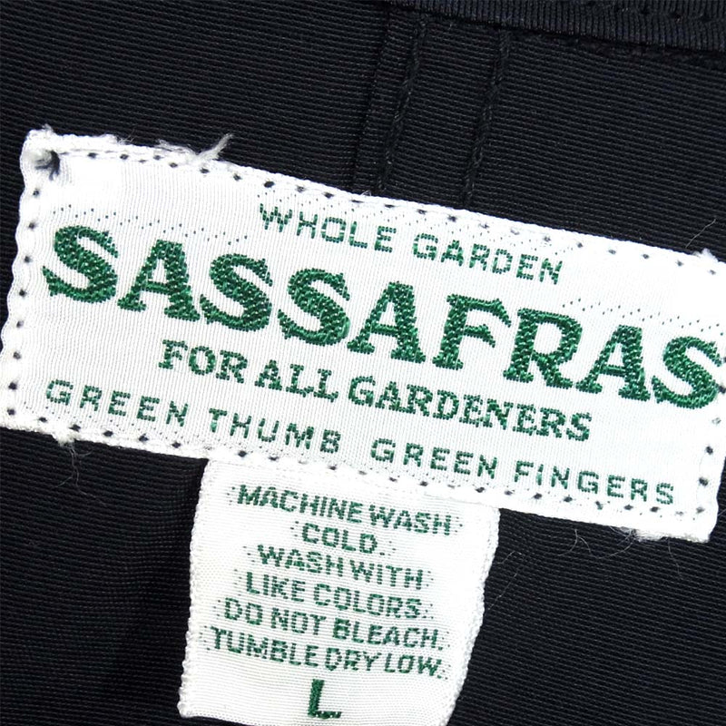 SASAFRAS ササフラス SF-191515 Fall Leaf jacket フォール リーフ ダークネイビー系 L【中古】