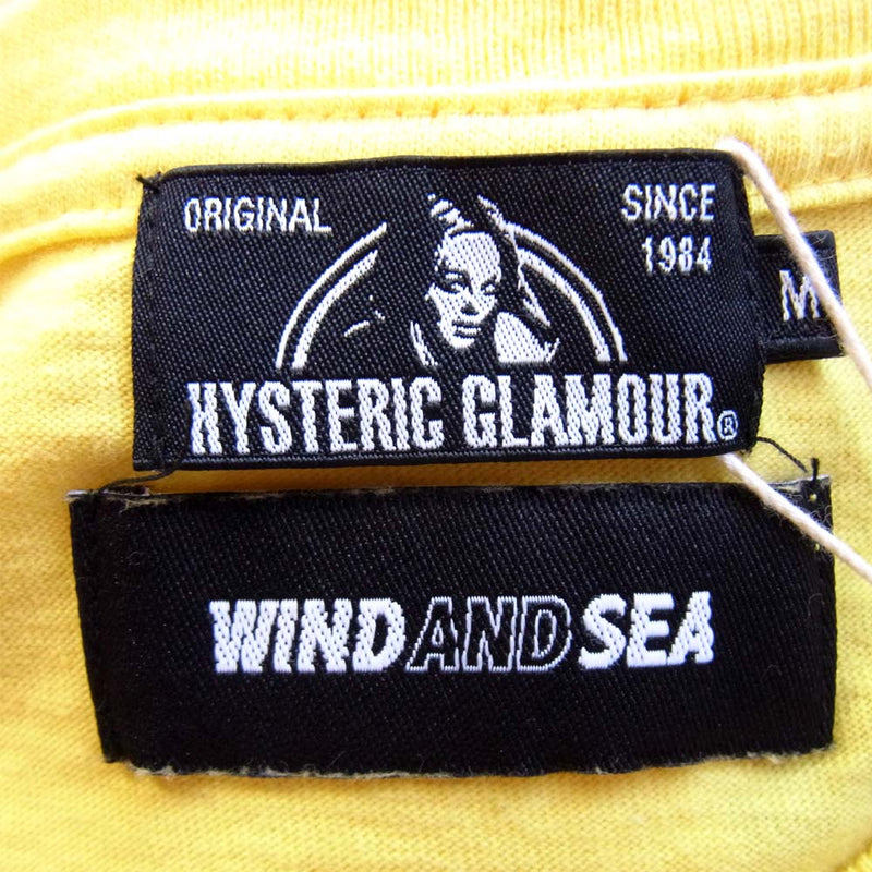 wind and sea × hysteric glamour 半袖シャツ M