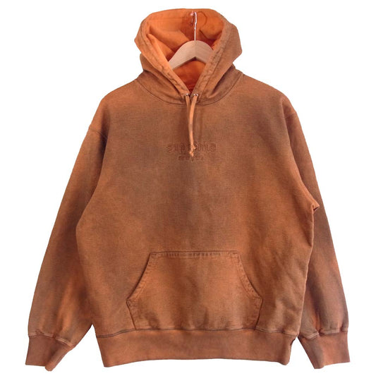 Supreme シュプリーム 20AW Spray Hooded Sweatshirt スプレー フーデッド スウェット パーカー オレンジ系 S【新古品】【未使用】【中古】