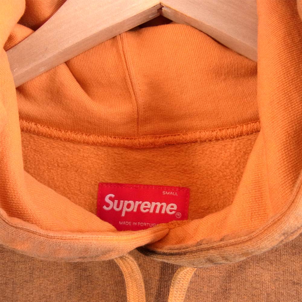 Supreme シュプリーム 20AW Spray Hooded Sweatshirt スプレー フーデッド スウェット パーカー オレンジ系 S【新古品】【未使用】【中古】