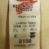 RED WING レッドウィング 8156 スウェード ペコス ブーツ ベージュ系 USA7.5E【中古】