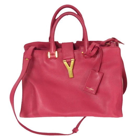 SAINT LAURENT サンローラン 311210 529256 プチカバス Yライン 2way バッグ ピンク系【中古】