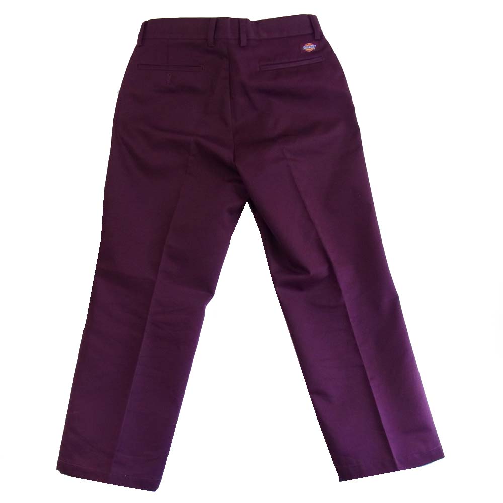 WACKO MARIA ワコマリア DICKIES-WM-PT03 × ディッキーズ Dickies プリーツ入り トラウザー パンツ パープル系 S【極上美品】【中古】