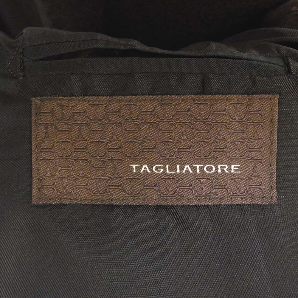TAGLIATORE 1SVS20K 100％ カシミヤ ジャケット ブラウン系 44【美品】【中古】