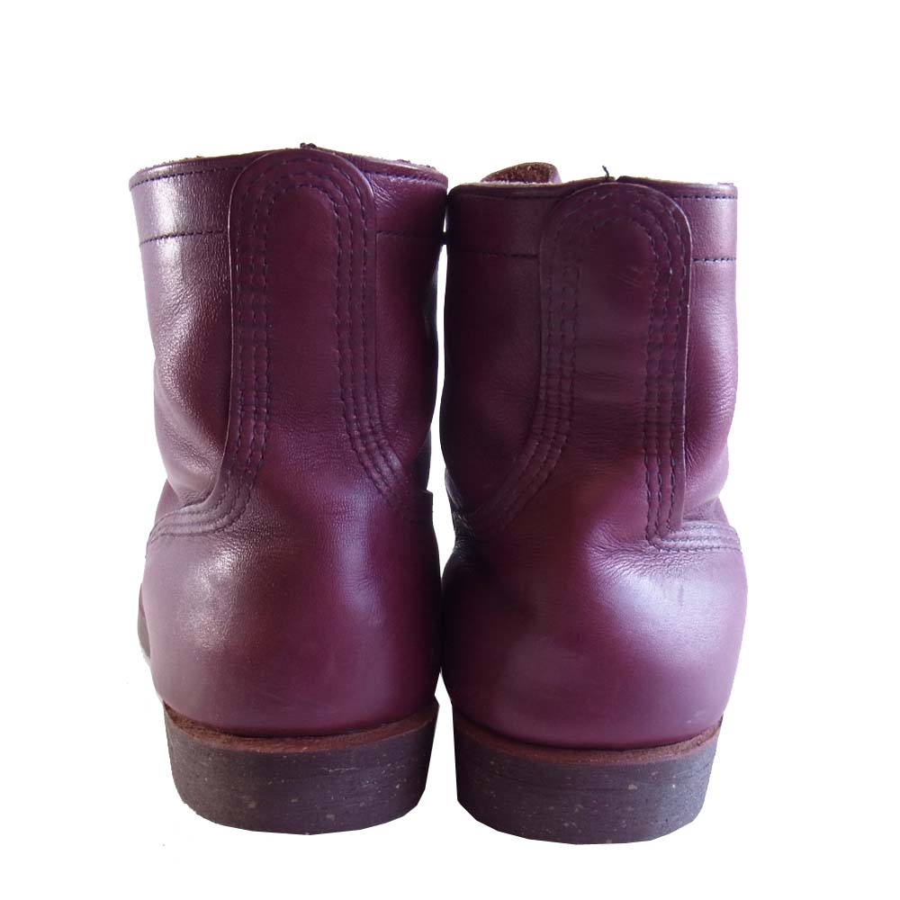 RED WING レッドウィング 8012 Iron Range Munson アイアン レンジ マラソン ブーツ ワインレッド系 26.5㎝【中古】