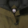 CANADA GOOSE カナダグース 2603JL 国内正規品 BRONTE PARKA ブロンテ フーディ ダウン ジャケット カーキ系 S【中古】