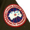 CANADA GOOSE カナダグース 2603JL 国内正規品 BRONTE PARKA ブロンテ フーディ ダウン ジャケット カーキ系 S【中古】