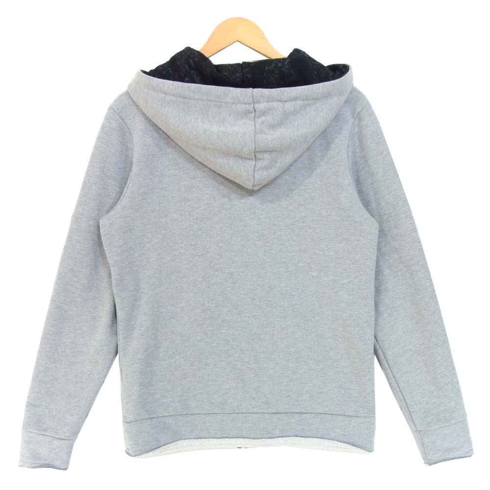 NUMBER(N)INE ナンバーナイン DENIM カットオフ ジップ パーカー グレー系 L【美品】【中古】