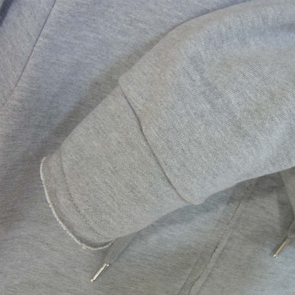 NUMBER(N)INE ナンバーナイン DENIM カットオフ ジップ パーカー グレー系 L【美品】【中古】