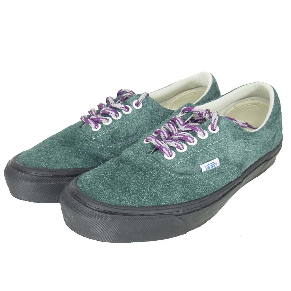 VANS バンズ VN0A4BVATIZ OG ERA LX OG エラ スエード スニーカー グリーン系 26cm【中古】
