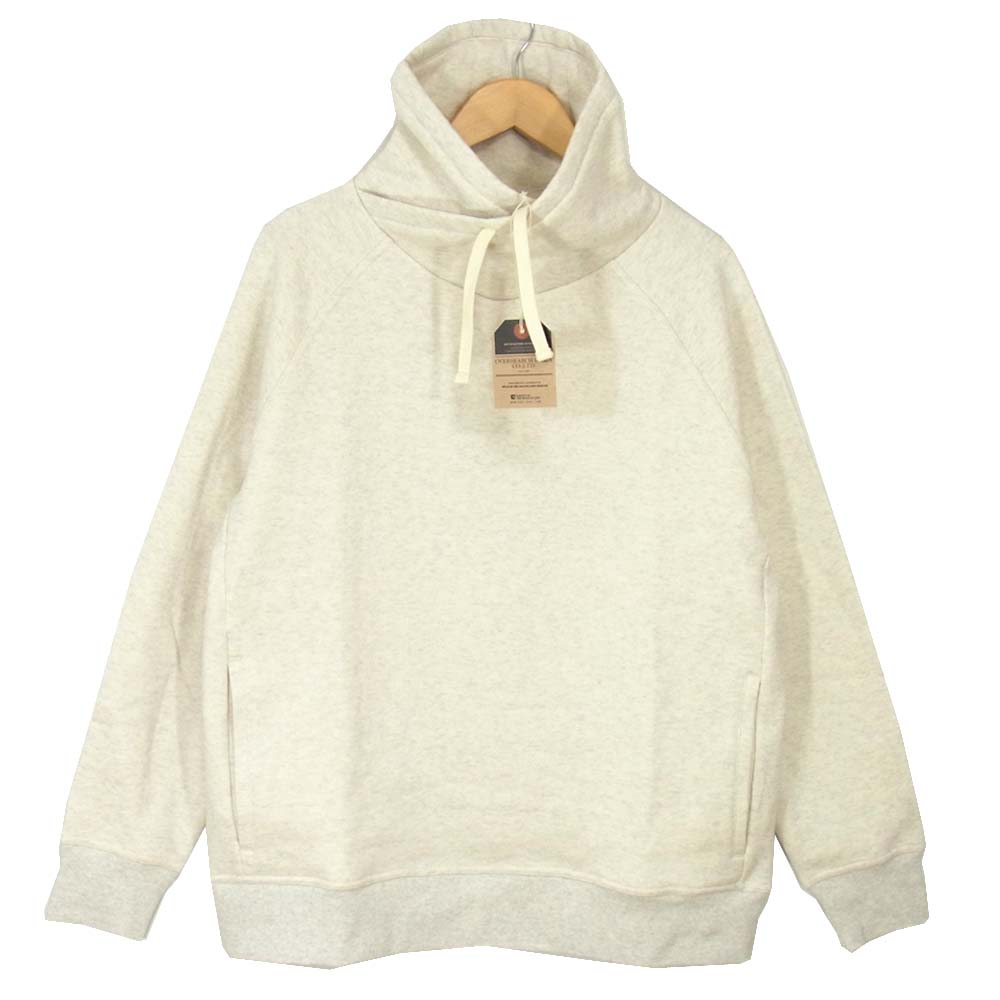 ANDFAMILYS アンドファミリー SW2009624 Stand Collar Sweat Shirts スタンドカラー スウェット ベージュ系 M【極上美品】【中古】