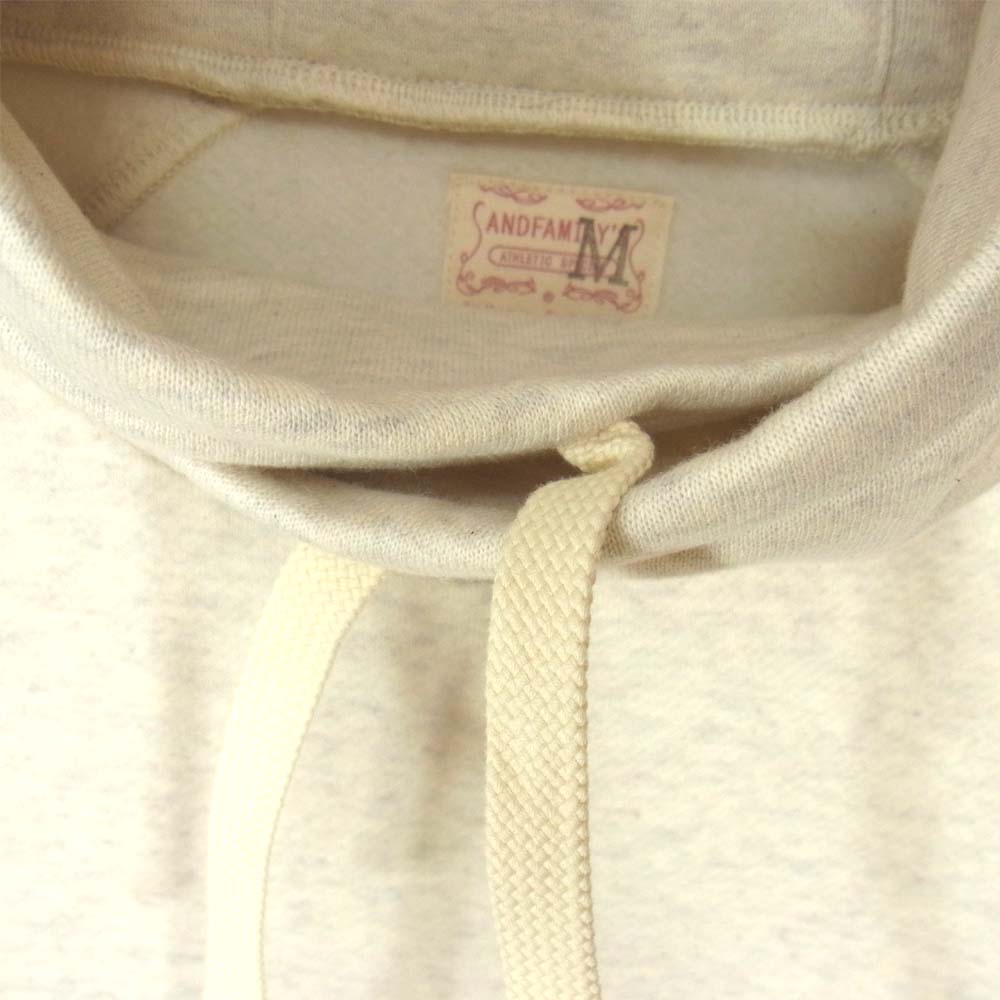 ANDFAMILYS アンドファミリー SW2009624 Stand Collar Sweat Shirts スタンドカラー スウェット ベージュ系 M【極上美品】【中古】