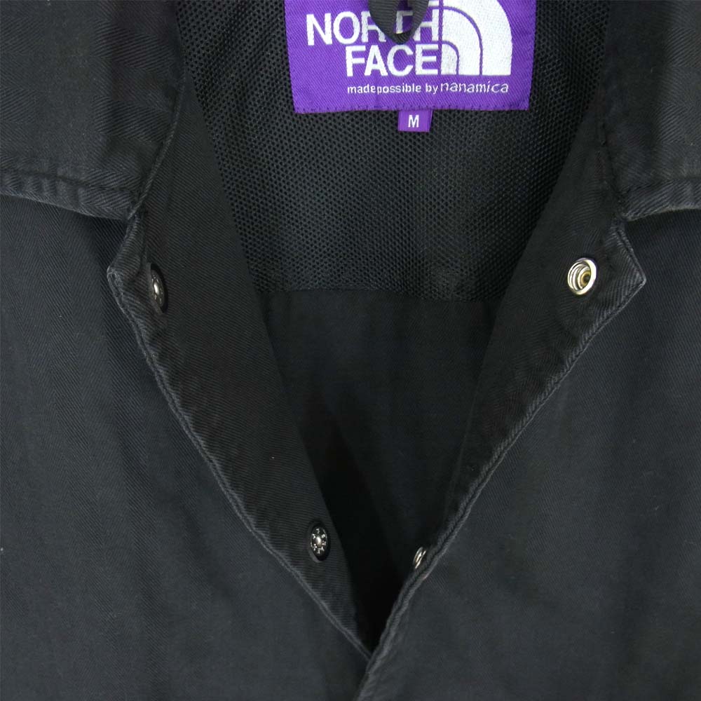 THE NORTH FACE ノースフェイス NP2003N PURPLE LABEL パープルレーベル Herringbone Twill C.P.O Jacket ツイル CPO ジャケット ブラック系 M【中古】